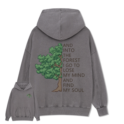 Freeleaf Into Forest And Find My Soul Unisex Hoodie