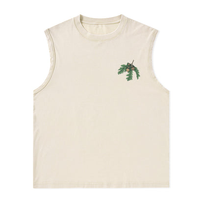 Freeleaf Into Forest And Find My Soul Unisex Washed Tank Tops