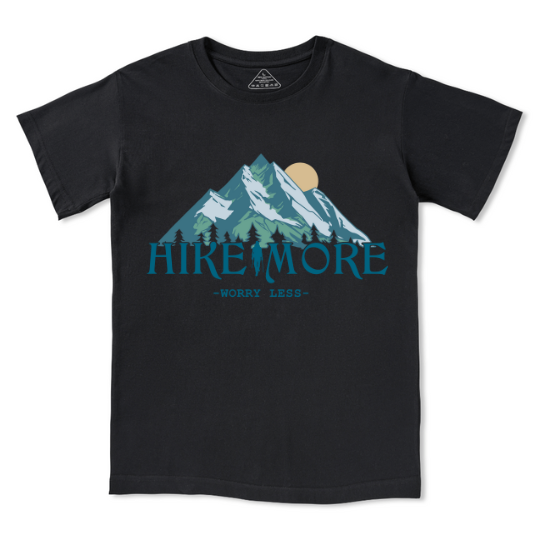 Hike More Front-printed Tee