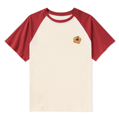 Golden Beach Raglan Short Sleeve Top