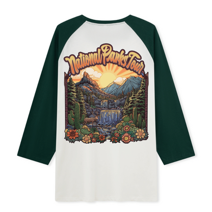 National Parks Tour Raglan Long Sleeve Top