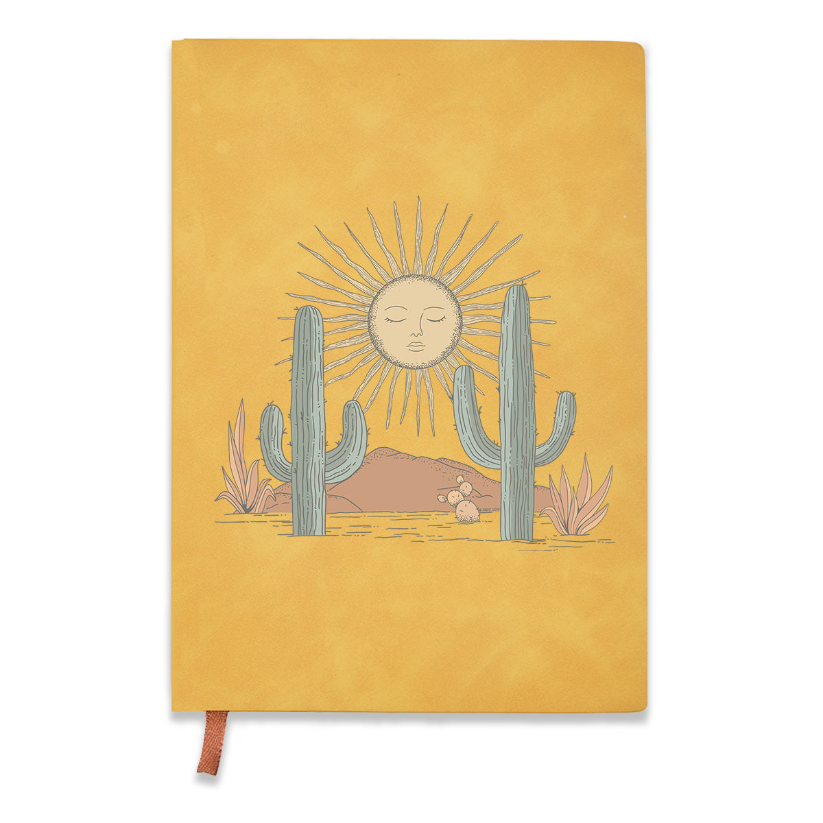 Freeleaf Saguaro National Park Leather Journal Notebook