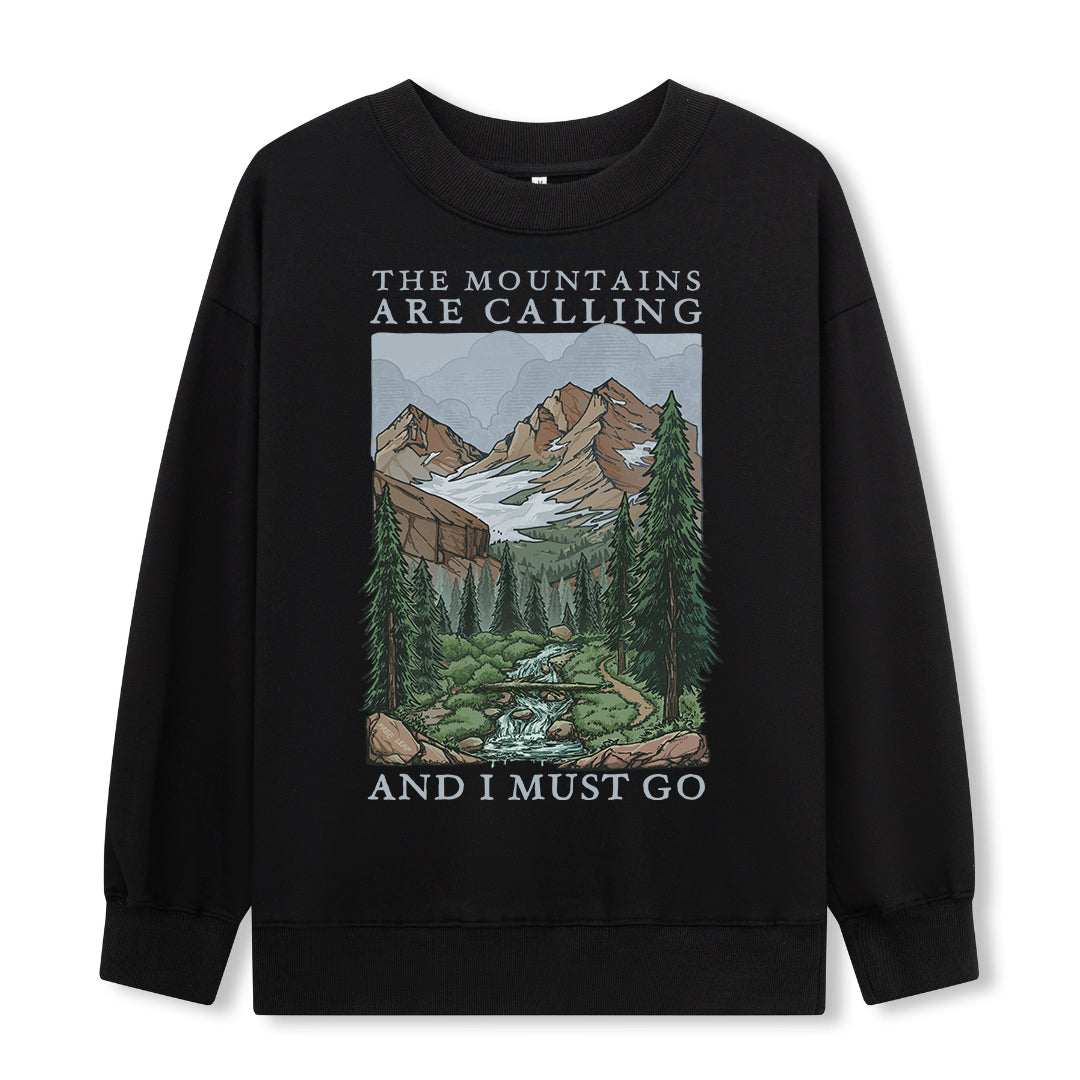 Freeleaf The Mountains Are Calling Unisex Sweatshirt