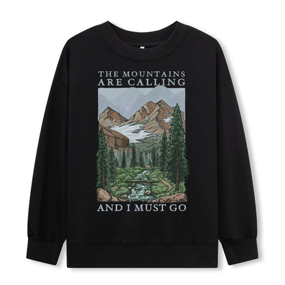 Freeleaf The Mountains Are Calling Unisex Sweatshirt