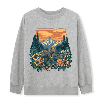 Go Into Nature Front-printed Sweatshirt