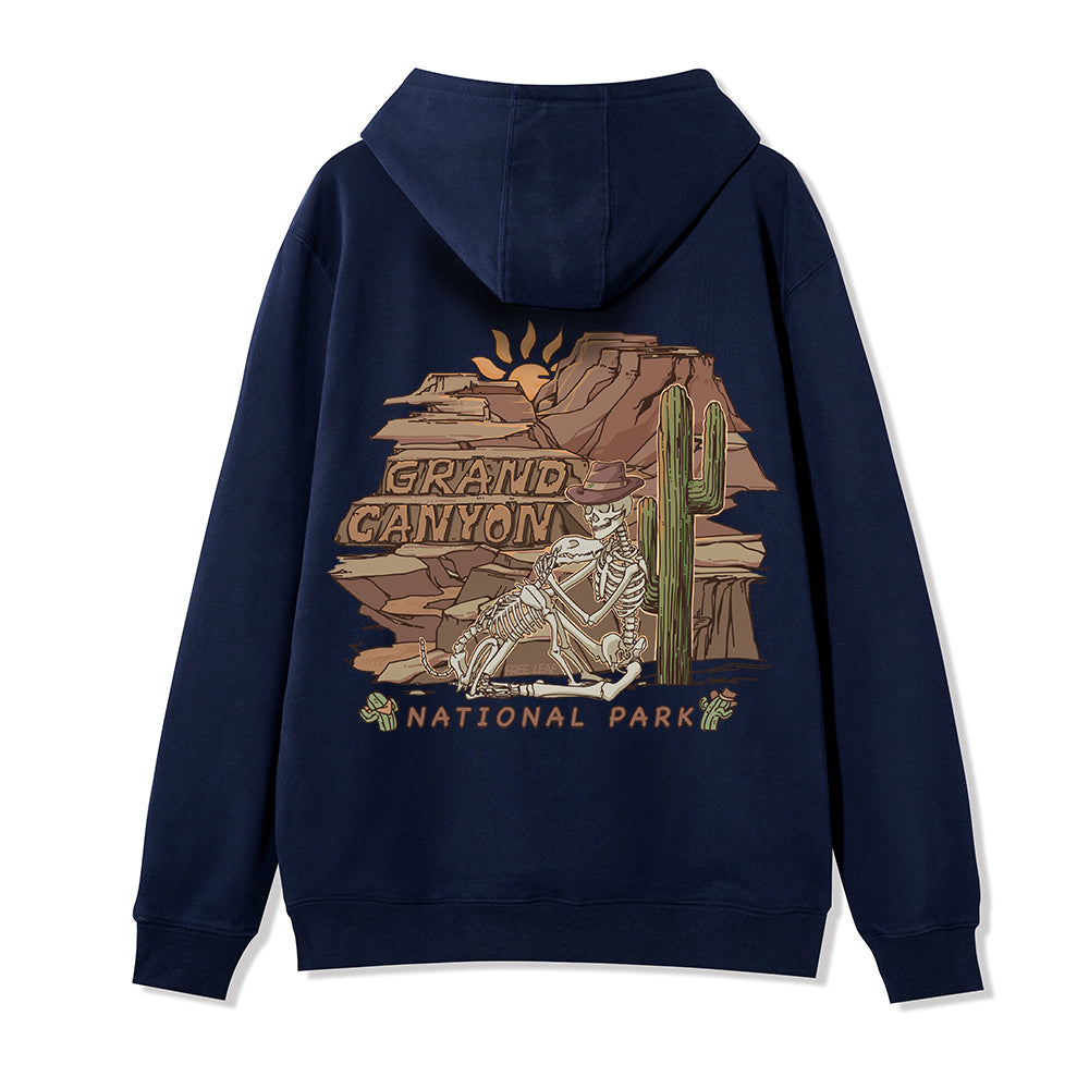 Freeleaf Grand Canyon National Park  Unisex Nature Inspired Fleece Full-Zip Hoodie