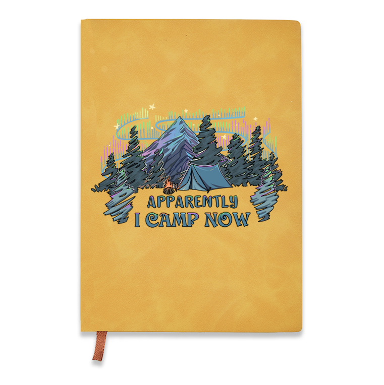 Freeleaf I Camping Now In The Land of Aurora Notebook