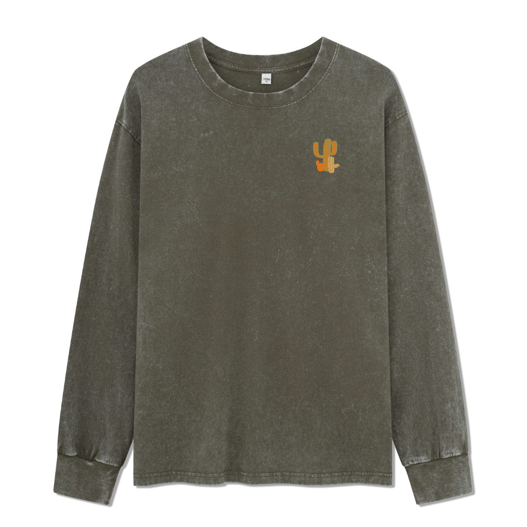 Desert Miracle Washed Long Sleeve Top