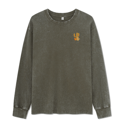 Desert Miracle Washed Long Sleeve Top