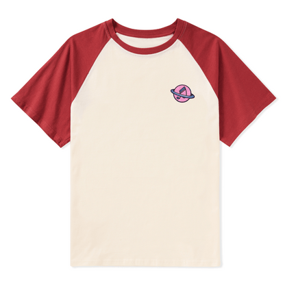 On A Dark Desert Highway Raglan Short Sleeve Top