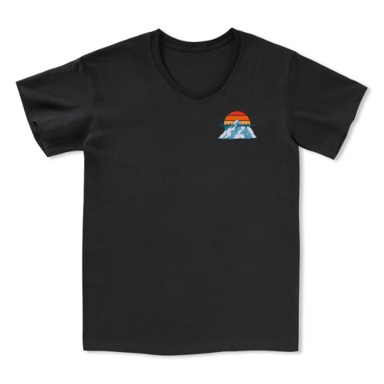 Happy Camper V-neck Tee