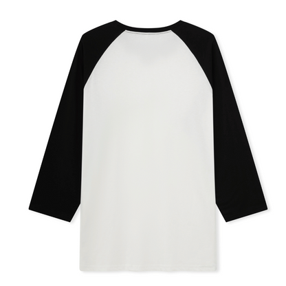 Freeleaf Golden Glow Unisex Nature Inspired Raglan Sleeve Top