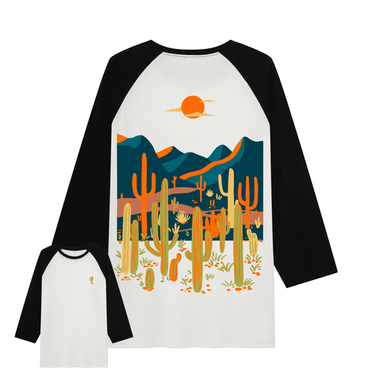 Miracle Raglan Long Sleeve Tops