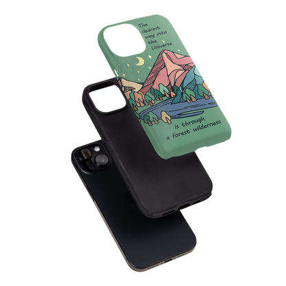 Freeleaf Pathway to the  Universe iphone Case
