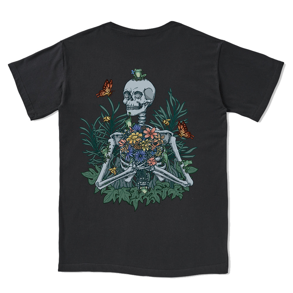 Freeleaf Rebirth in Bloom Camping Unisex Nature Inspired Tee