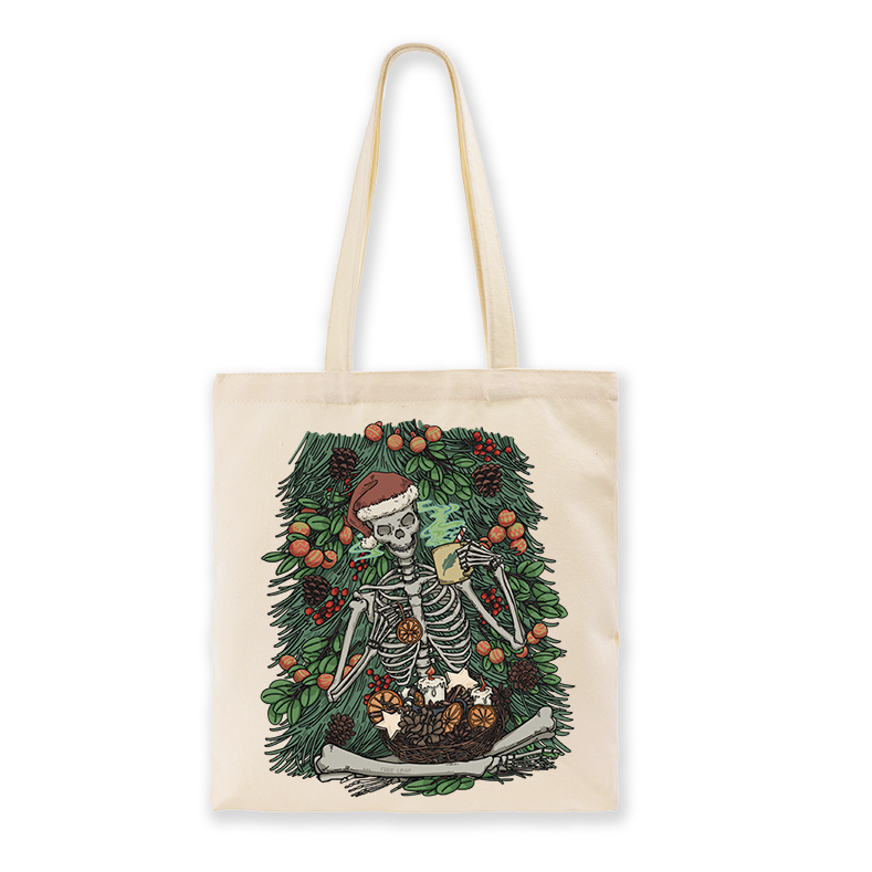 freeleaf-christmas-skull-sticker