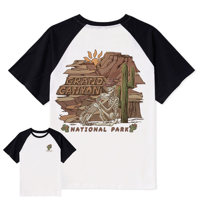 Freeleaf  Grand Canyon National Park  Unisex Raglan Sleeve Top
