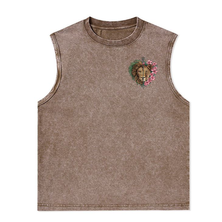 Freeleaf Wild at Heart Love Untamed Unisex Washed Tank Tops