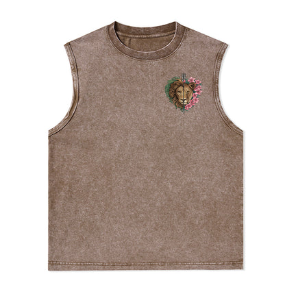 Freeleaf Wild at Heart Love Untamed Unisex Washed Tank Tops