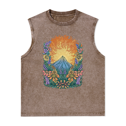 Freeleaf Rekindled Hope National Park Nature Inspired Unisex Washed Tank Tops