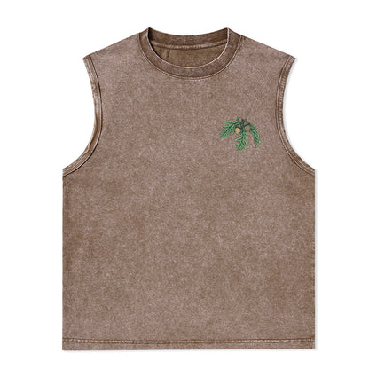 Freeleaf Into Forest And Find My Soul Unisex Washed Tank Tops