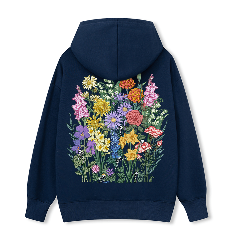 Freeleaf Whimsy in Bloom Unisex Nature Inspired Hoodie