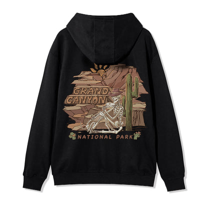 Freeleaf Grand Canyon National Park  Unisex Nature Inspired Fleece Full-Zip Hoodie