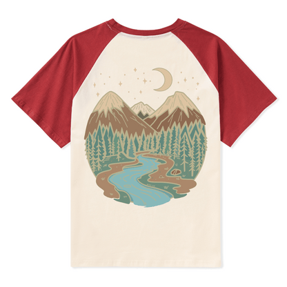 Dreamland Raglan Short Sleeve Top