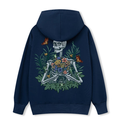 Freeleaf Rebirth in Bloom Unisex Nature Inspired Hoodie