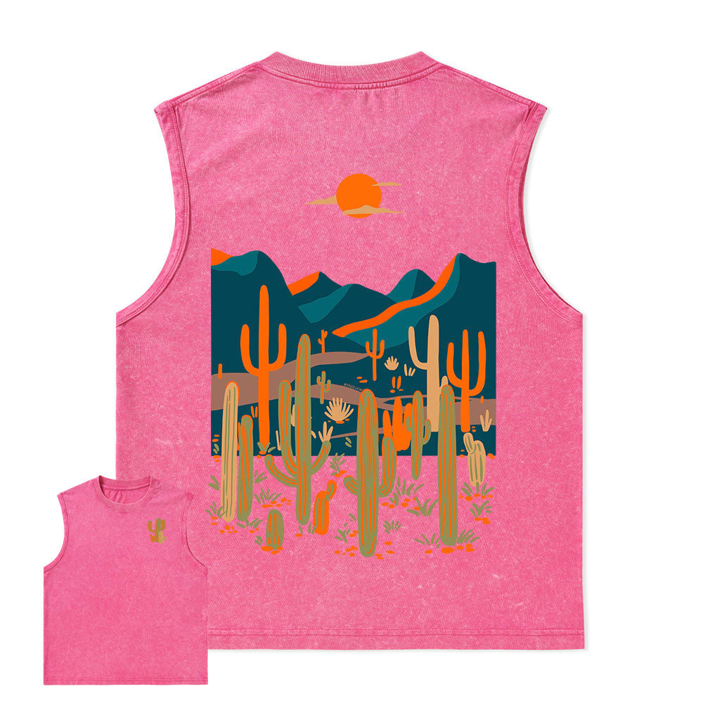 Freeleaf Desert Miracle Unisex Washed Tank Tops