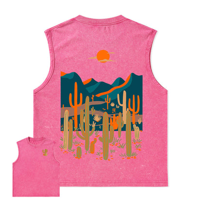 Freeleaf Desert Miracle Unisex Washed Tank Tops