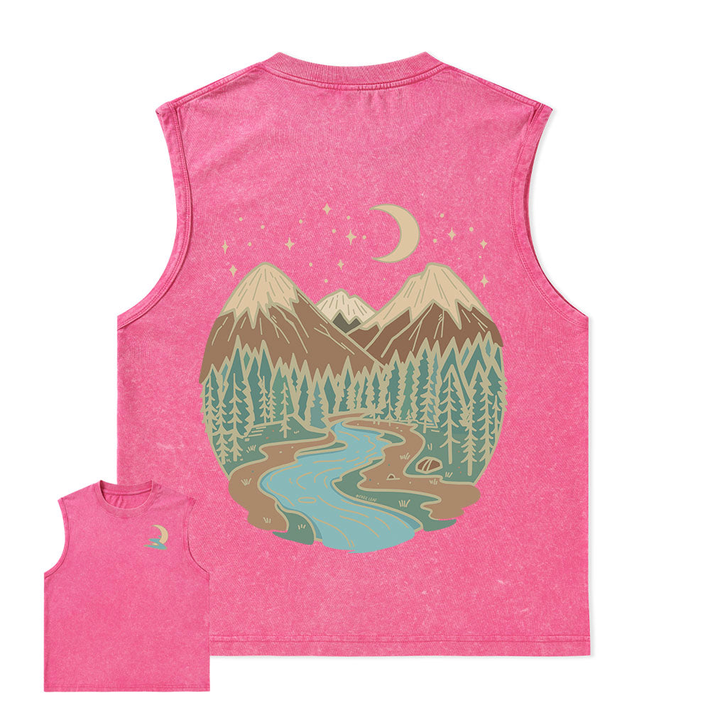 Freeleaf Dreamland Unisex Washed Tank Tops