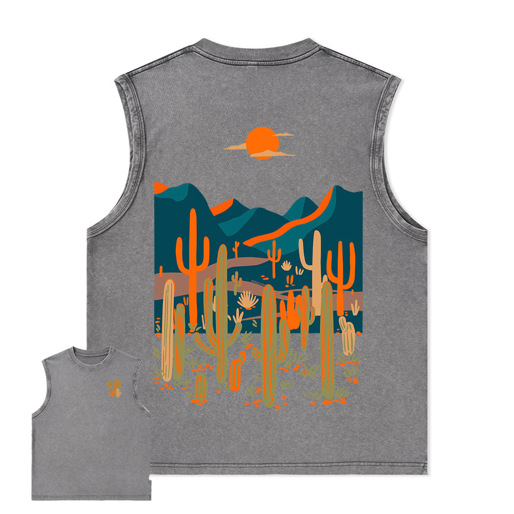 Freeleaf Desert Miracle Unisex Washed Tank Tops