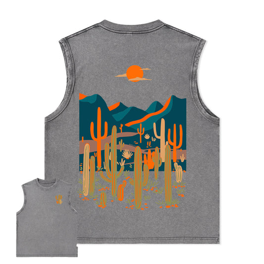 Freeleaf Desert Miracle Unisex Washed Tank Tops