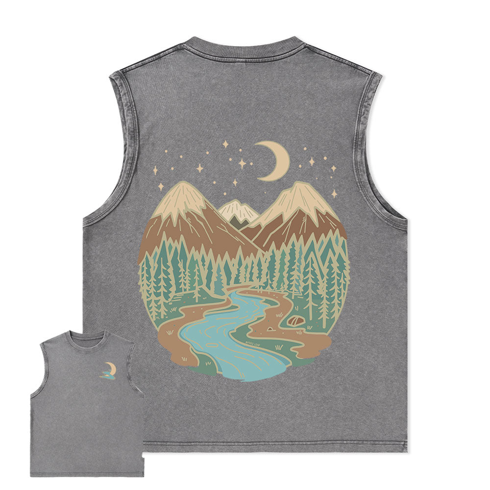 Freeleaf Dreamland Unisex Washed Tank Tops