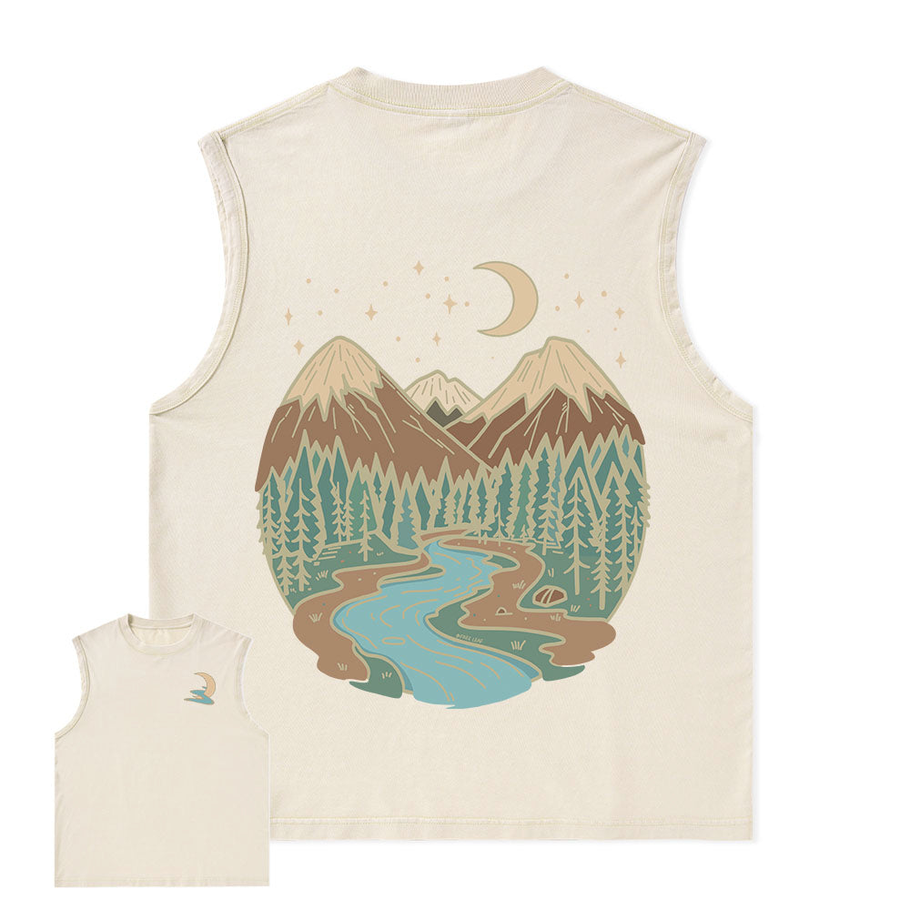 Freeleaf Dreamland Unisex Washed Tank Tops