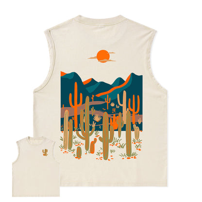 Freeleaf Desert Miracle Unisex Washed Tank Tops