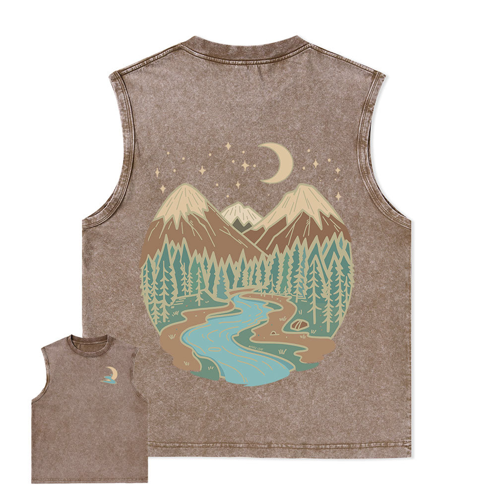 Freeleaf Dreamland Unisex Washed Tank Tops