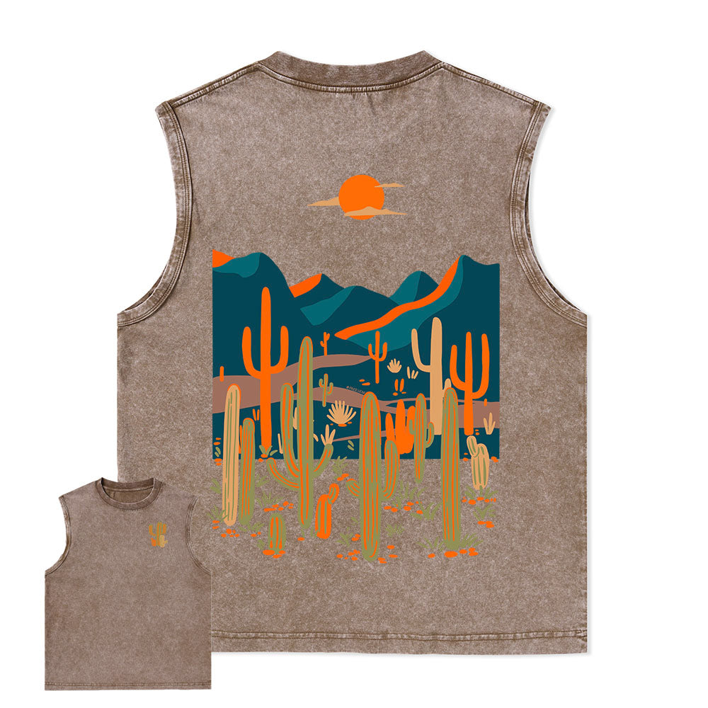 Freeleaf Desert Miracle Unisex Washed Tank Tops