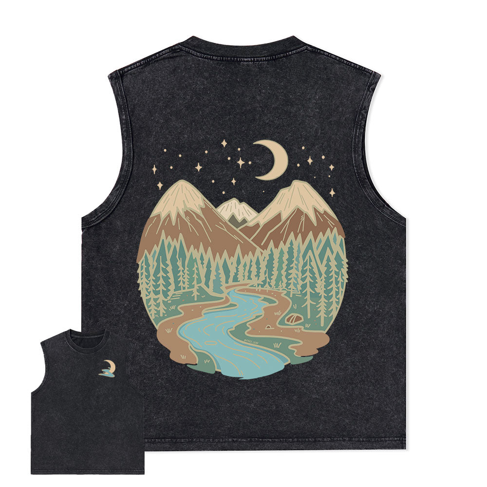 Freeleaf Dreamland Unisex Washed Tank Tops