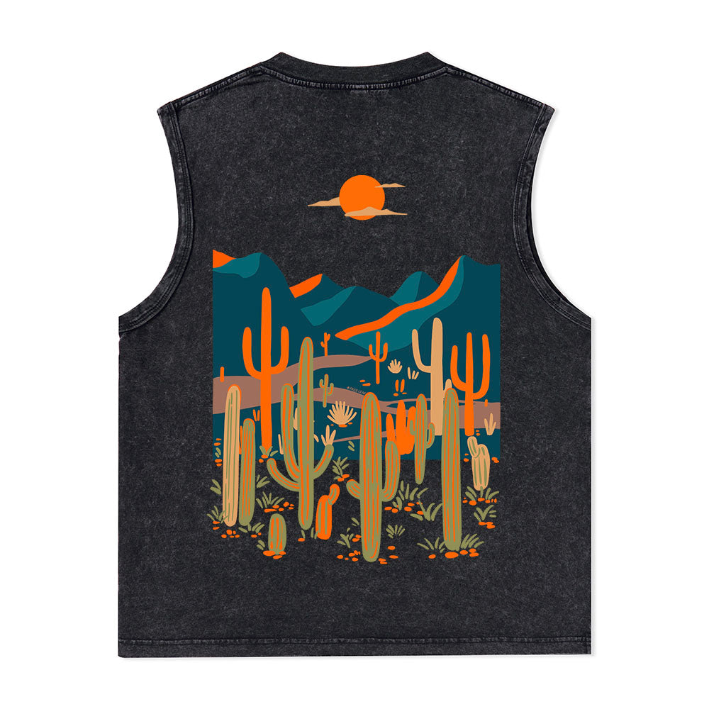 Freeleaf Desert Miracle Unisex Washed Tank Tops