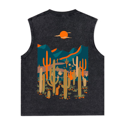 Freeleaf Desert Miracle Unisex Washed Tank Tops