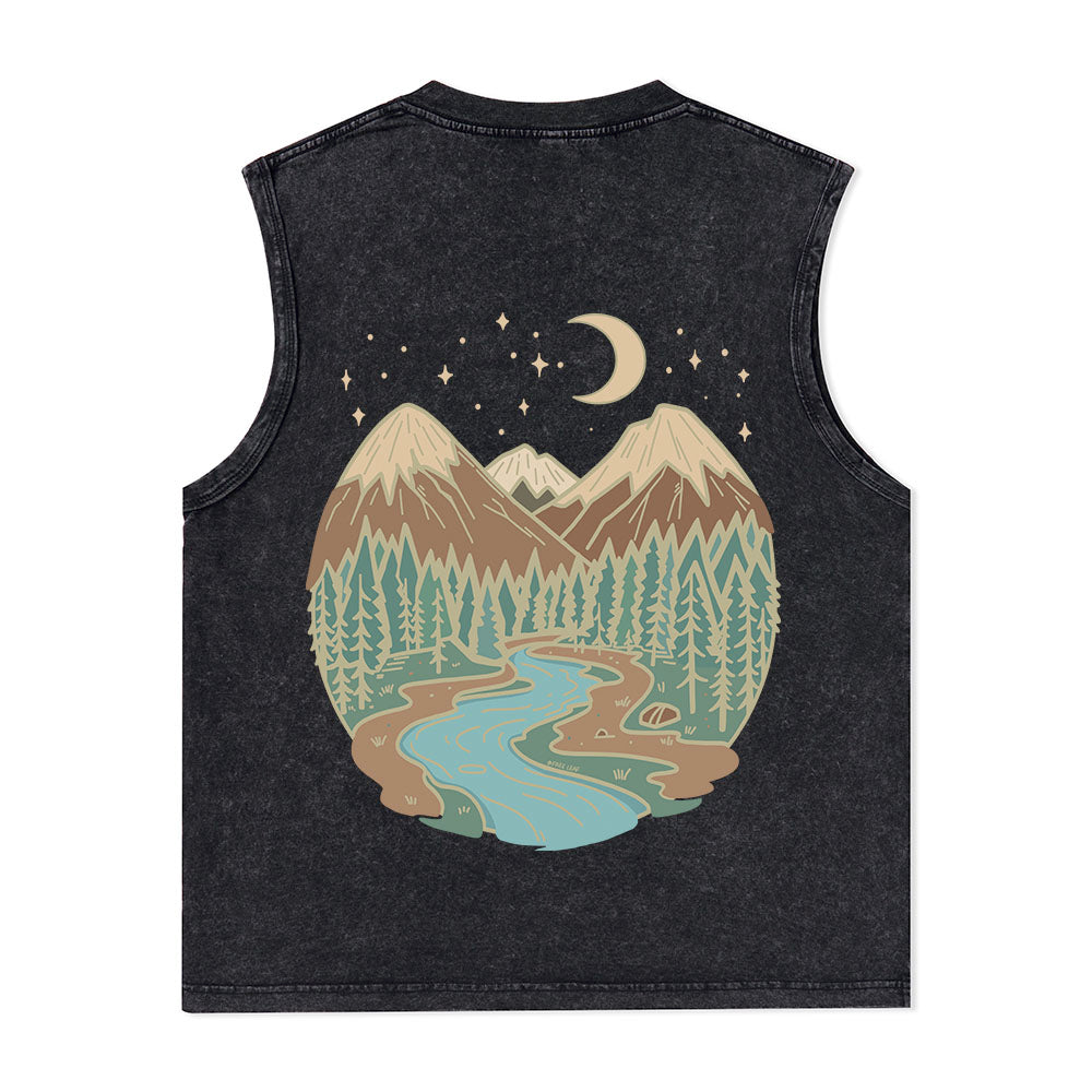 Freeleaf Dreamland Unisex Washed Tank Tops