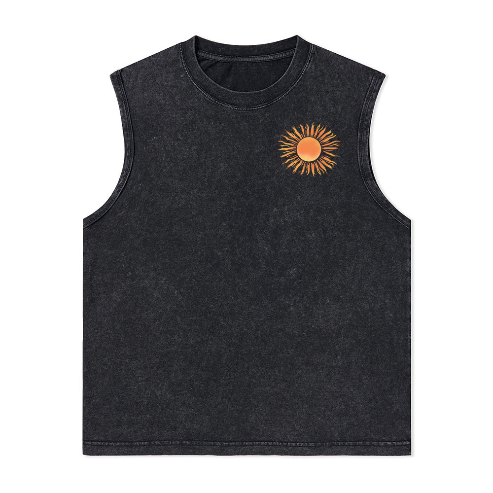 Freeleaf Energy Nature Inspired Unisex Washed Tank Tops