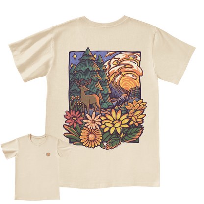 Wander In The Forest V-neck Tee