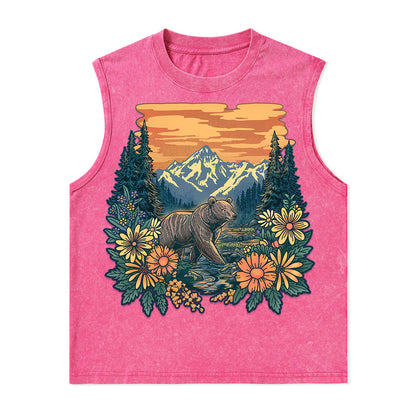 Freeleaf Go Into Nature Nature Inspired Unisex Washed Tank Tops