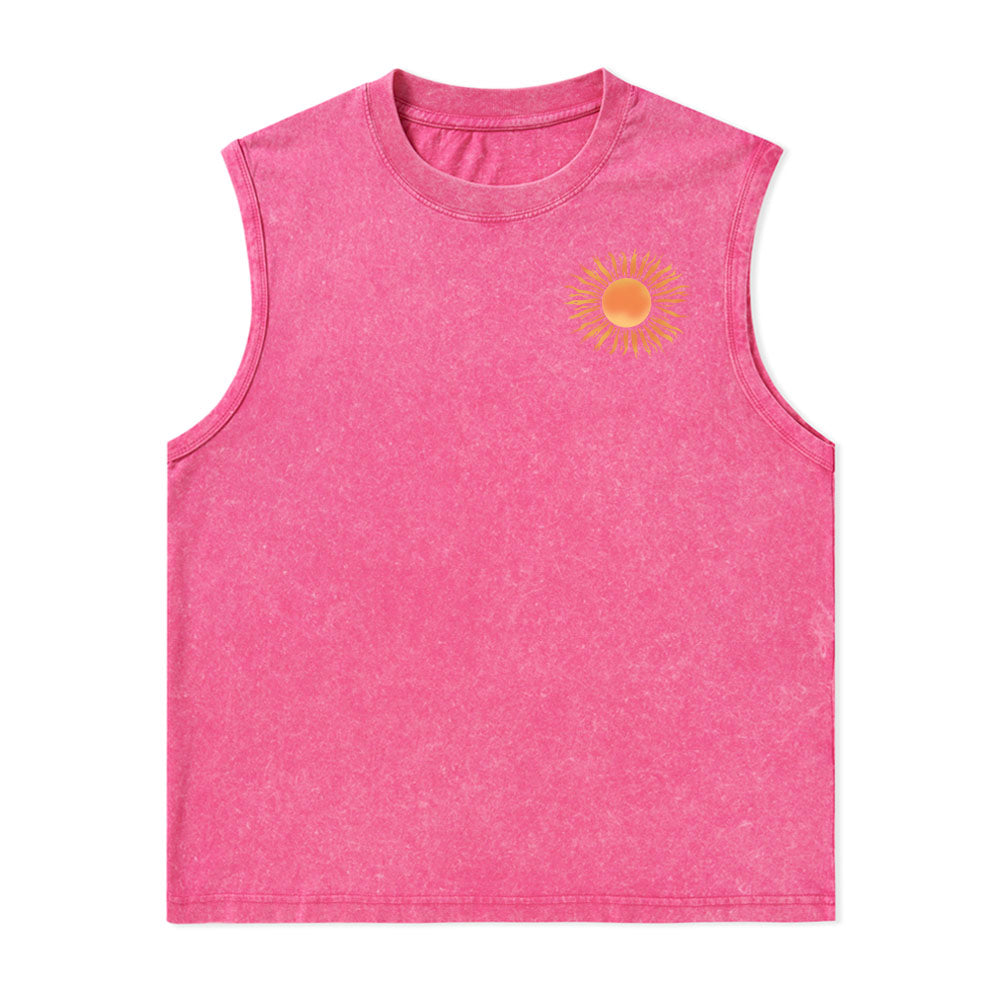 Freeleaf Energy Nature Inspired Unisex Washed Tank Tops
