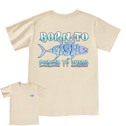 Born To Fish V-neck Tee
