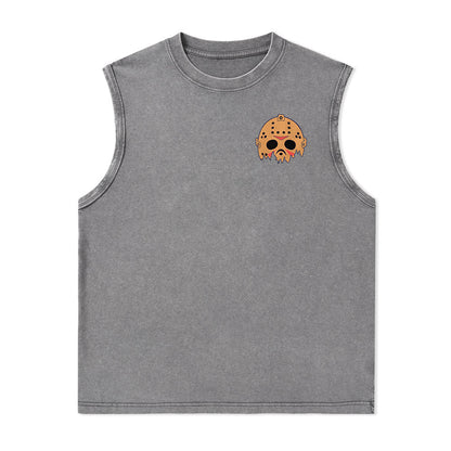 Freeleaf Camp Crystal Lake Unisex Washed Tank Tops