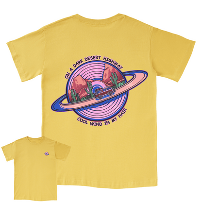 On A Dark Desert Highway Tee